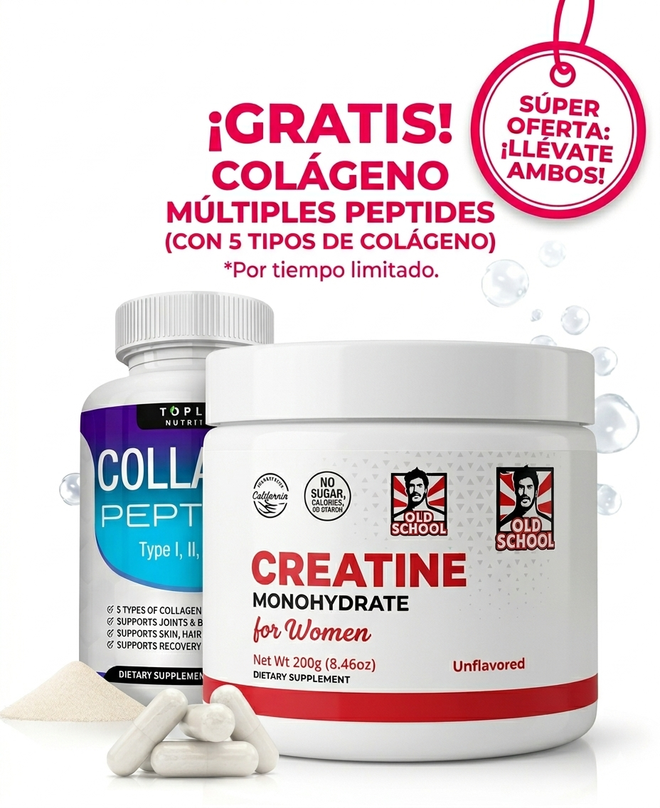 Creatina old School For Women