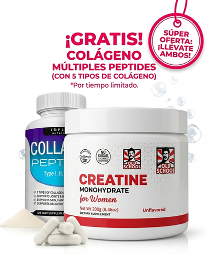 Creatina old School For Women