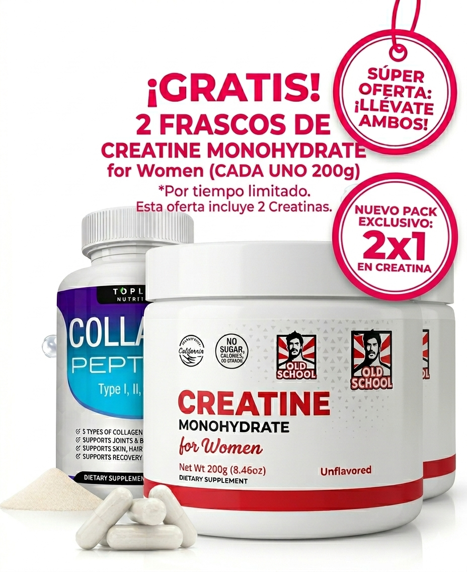 Creatina old School For Women