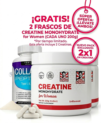 Creatina old School For Women