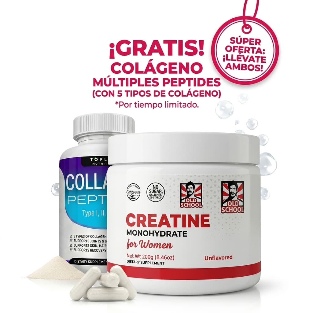 Creatina old School For Women