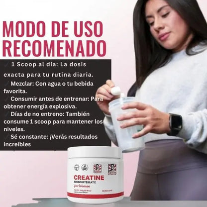 Creatina old School For Women