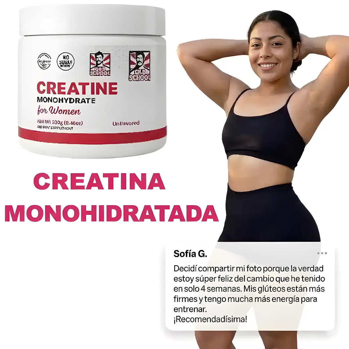 Creatina old School For Women