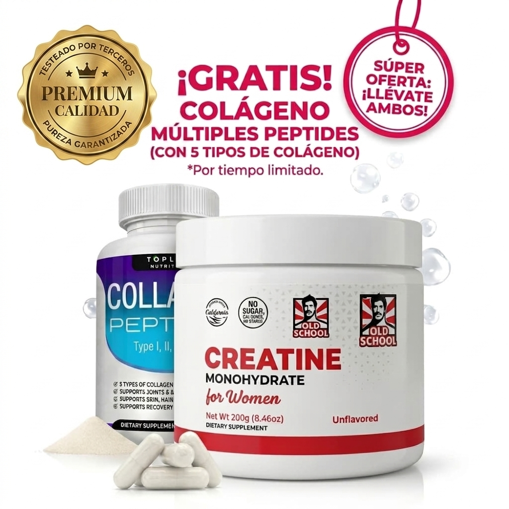 Creatina old School For Women