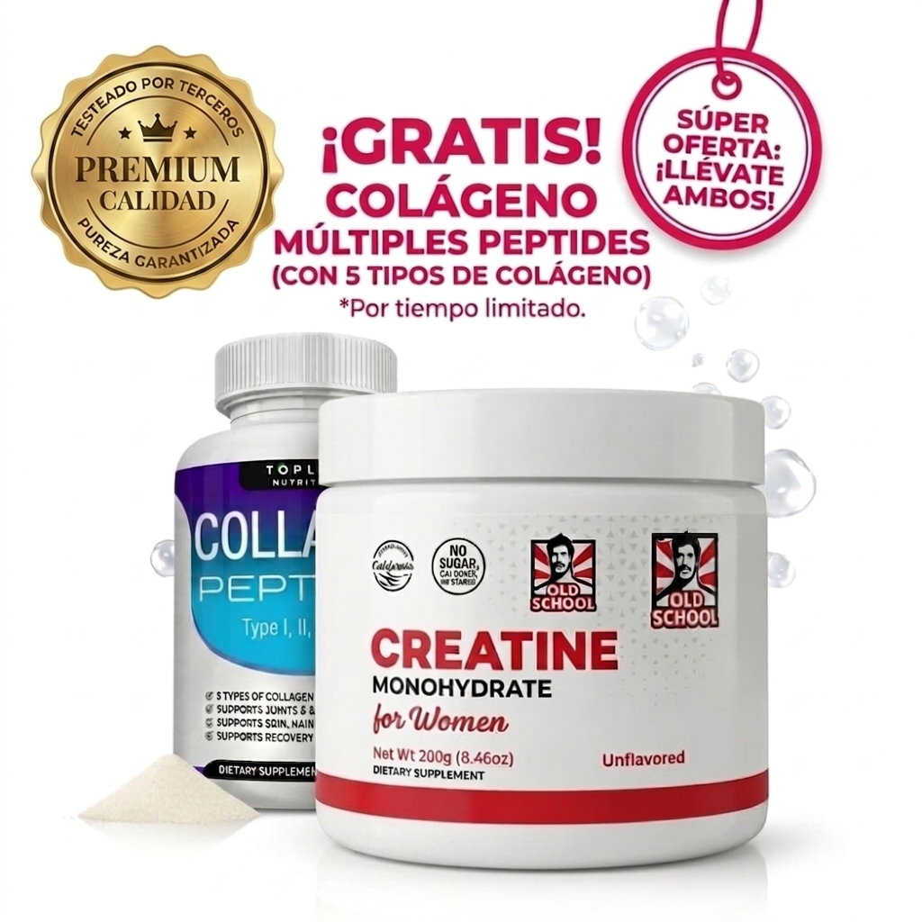 Creatina old School For Women
