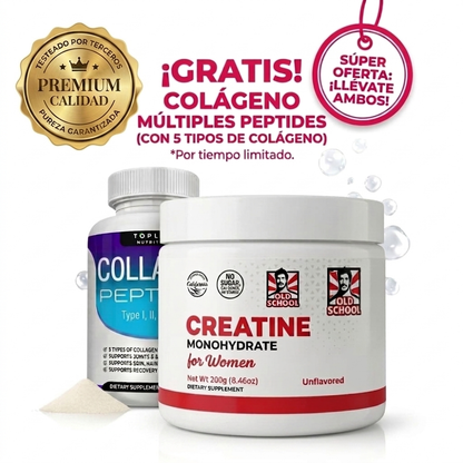 Creatina old School For Women